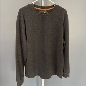 Jachs Charcoal Sweatshirt with Orange Trim
